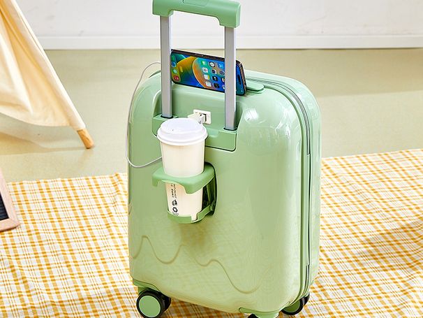 Bagažo ledų lagaminas moterims naujas 20 mažų įlaipinimo dėklas animacinis filmas 28 colių tylus vežimėlio dėklas nemokamas registracijos kelioninis dėklas_voghion.com