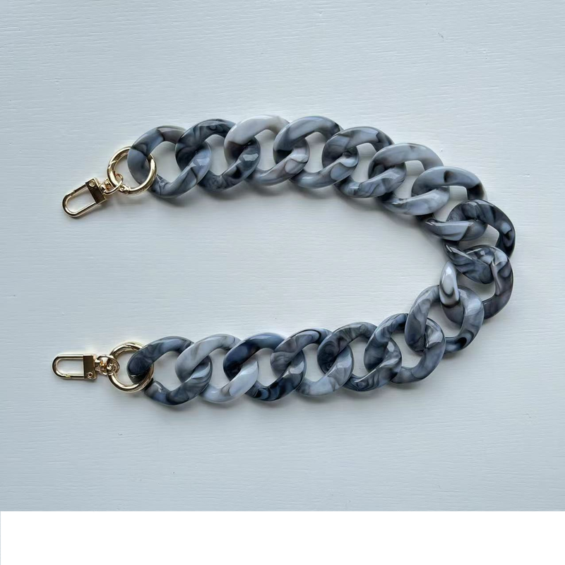 Chaîne de sac en acrylique peinte à la main, chaîne de sac transfrontalière New Cloud_voghion.com