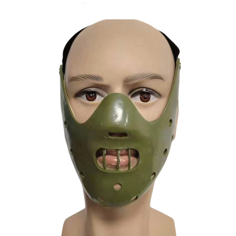 Party Masks Movie Character Props Costume The Silence Of The Lambs Mask Hannibal Mask Masquerade Festival Performance Party_voghion.com
