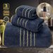 Coral Fleece Bath Towel Set - Ultra Soft & Highly Absorbent (Includes Hair Wrap & Face Towel Thick & Quick-Drying For Home & Spa Use)_voghion.com