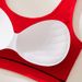 Reggiseno sportivo versatile con inserti in filo, assorbente del sudore e traspirante, indossabile sia all'esterno che all'interno, in puro cotone._voghion.com