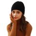 Unisex Solid Color Knitted Hat for Children Autumn and Winter New Korean Knitted Hat for Students All-match Dome Wool Hat Cold Hat Trendy_voghion.com