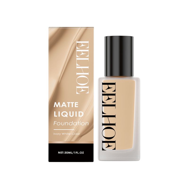 EELHOE Flawless Liquid Foundation Does Not Take Off Concealer Moisturizes, Light Hydrates Matte Makeup, Waterproof And_voghion.com
