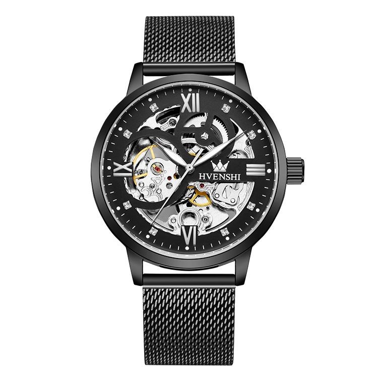 Huangshi New Hollow Volledig Automatische Mechanische Waterdichte Tourbillon Business Merk Echt Leer Populair Herenhorloge_voghion.com