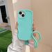 S23FE S21FE A55 A54 A53 Cute Hand Strap Wave Frame Phone Case For Samsung Galaxy A35 A34 A33 A25 A24Shockproof bumper_voghion.com