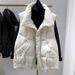 Autumn Winter New Down European Style Women's Loose Thickened Vest Fashionable Cotton Jacket_voghion.com