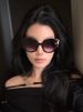 LazyZoom 2024 New High-Grade Square Round Face Slimming Western Style Retro Big Frame Cat Eye Sunglasses Women's Fashion_voghion.com