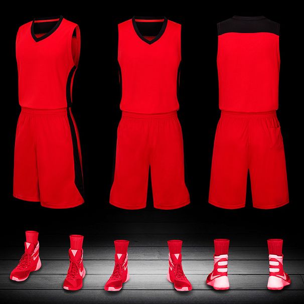 Basketball-Set Jungen Mädchen, Mannschaftsuniform für Wettkämpfe, Drachenboot-Uniform, Basketballtrikot für Erwachsene und Kinder_voghion.com