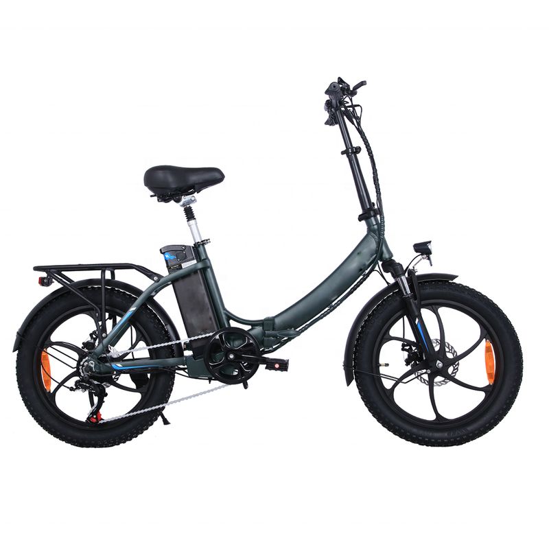 Warehouse 7 Speeds 48V 350W 15AH Sports 20 inch E-bike Off-Road Electric Bicycle Foldable Ebike Electric bike for Adults_voghion.com