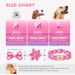 Personalized Printed Collar, Dog Necklace, Cute Bow, Flower, Identification Collars Pets, Anti-Lost For Small And Large By PawParty Store_voghion.com