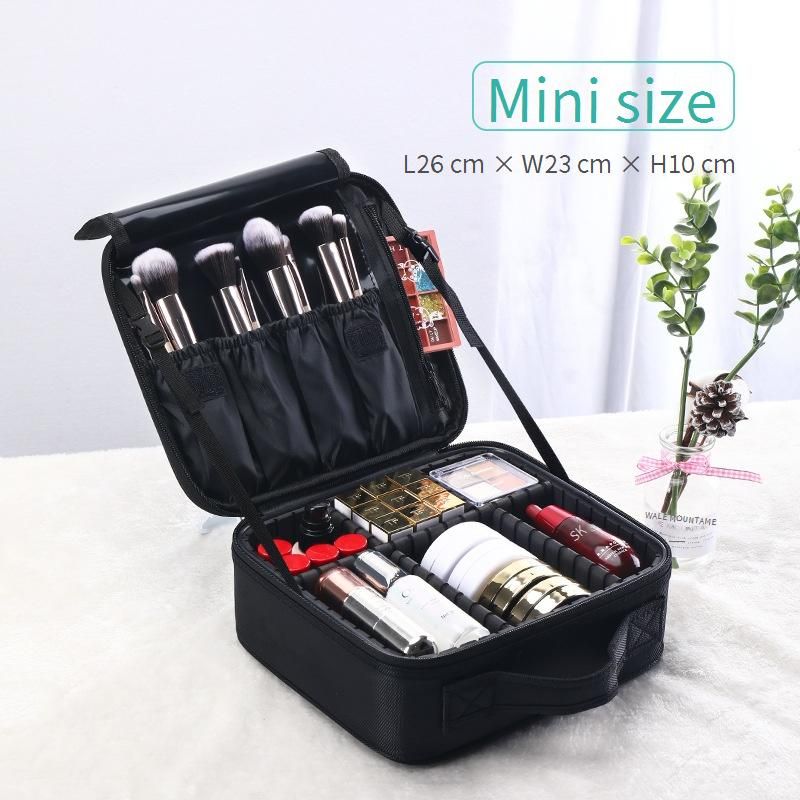 Organizador familiar de gran capacidad, bolsa de cosméticos, caja de herramientas portátil para tatuajes, manicura y maquillaje_voghion.com