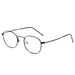 Men's Sunglasses Fashion Retro Metal Glasses Frame Women's Trendy Eyebrow Glasses Frame New Style Anti Blue Light Glasses Color Changing Flat Glasses_voghion.com
