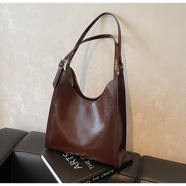Tasche für Damen 2024, neuer Stil, dieses Jahr beliebt, große Tragetasche, lässige, vielseitige Pendlertasche mit einer Schulter_voghion.com