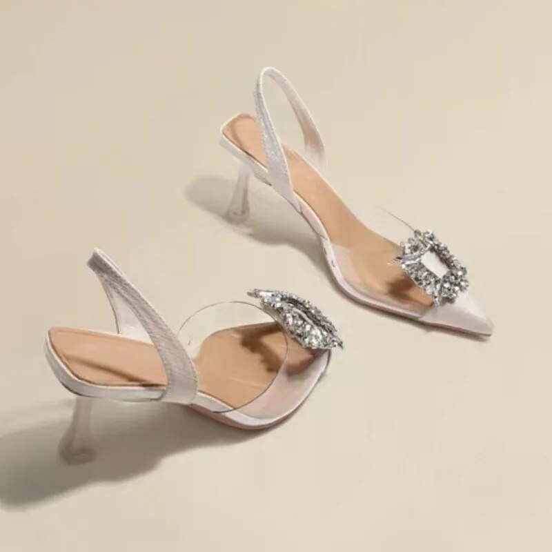 2024. aasta naiste suvised uued rhinestone'i disaineri kõrged kontsad õues vabaaja mugavad pulmapeo daamide sandaalid Zapatillas_voghion.com