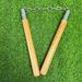 Log Nunchakus Massivholzkette Nunchakus Tatsächlicher Kampf Harte Nunchakus Kampfkunst Aufführungspraxis Selbstverteidigungsstock_voghion.com