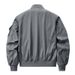 Herren Bomberjacke Jacke Fluganzug Baseball Uniform Arbeit_voghion.com