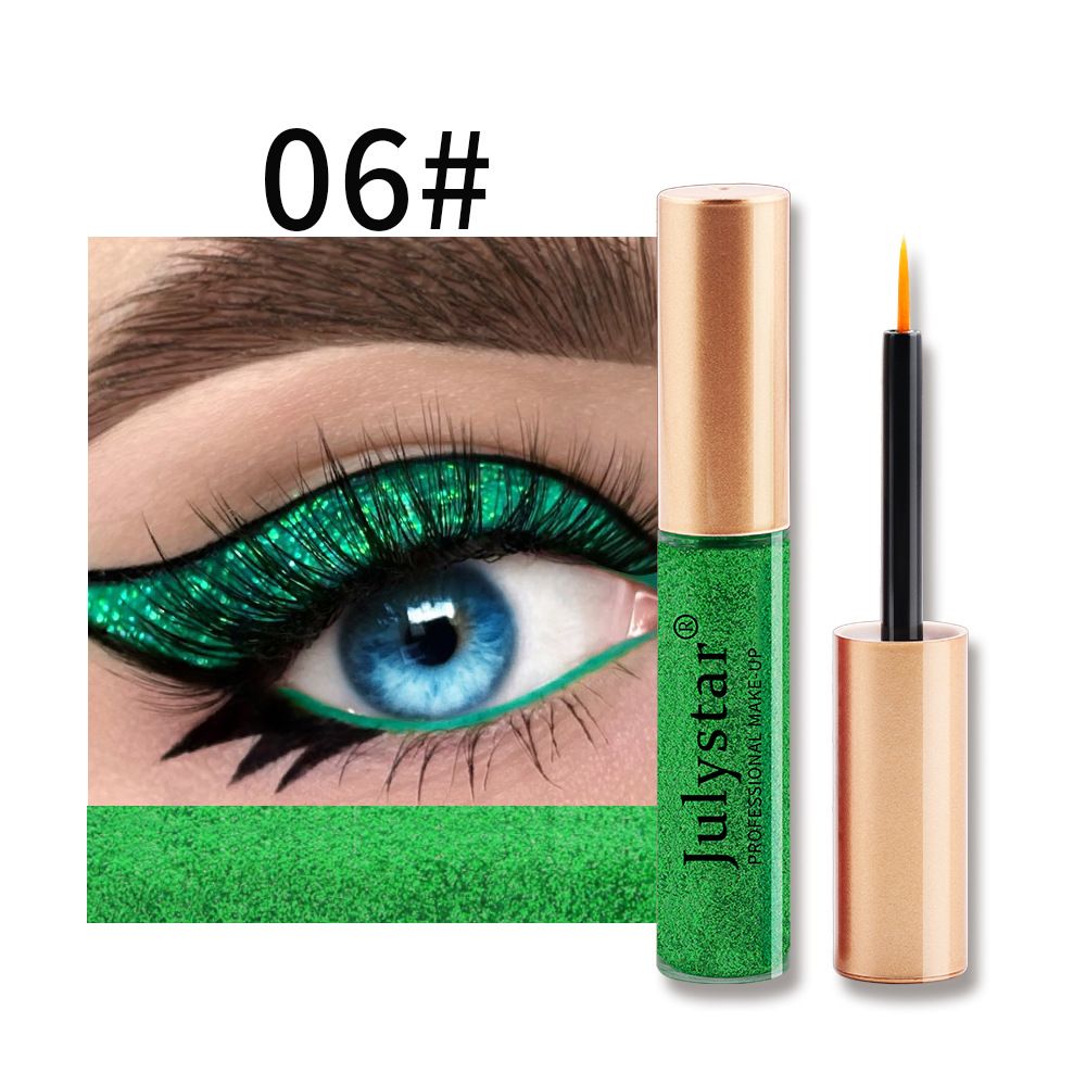 Eyeliner color pearlescent eyeliner waterproof oil proof eye shadow liquid_voghion.com
