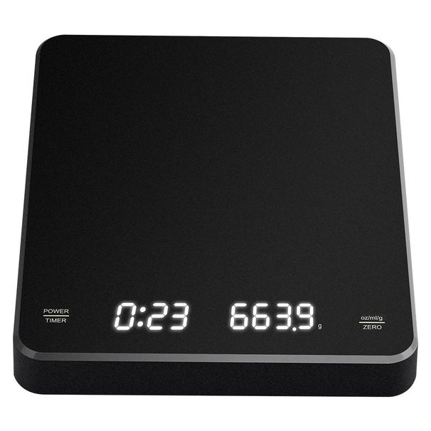 Timer, bilancia per caffè RYYD, precisione 3 kg/0,1 g per caffè espresso, bilancia da cucina digitale portatile con timer automatico,_voghion.com