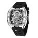 Men's Watches New Men's Barrel Shaped Hollow Mechanical Watch Men's Casual Fully Automatic Luminous Mechanical Watch_voghion.com