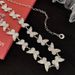 Chaîne de taille papillon pour femme, chaîne métallique au design unique, accessoire d'uniforme JK coréen, style Ins tendance et polyvalent_voghion.com