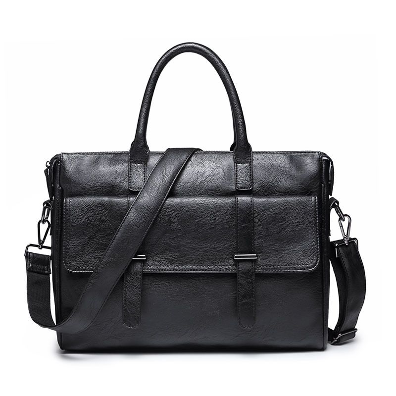 Men's Shoulder Bag, Crossbody Bag, Hand-held Messenger, Casual Official Documents, Retro Trend Travel, Men's Computer Bag_voghion.com