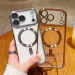 Plating Edge Charge Silicone Case For Iphone 17 Air 16 15 14 PLUS 13 12 11 Pro Max Magnetic Camera Protect Cover_voghion.com