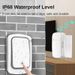 Wireless Home Welcome Smart Doorbe Self-powered IP68 Waterproof 150M Remote EU UK US Plug With 38 Songs For Elderly_voghion.com