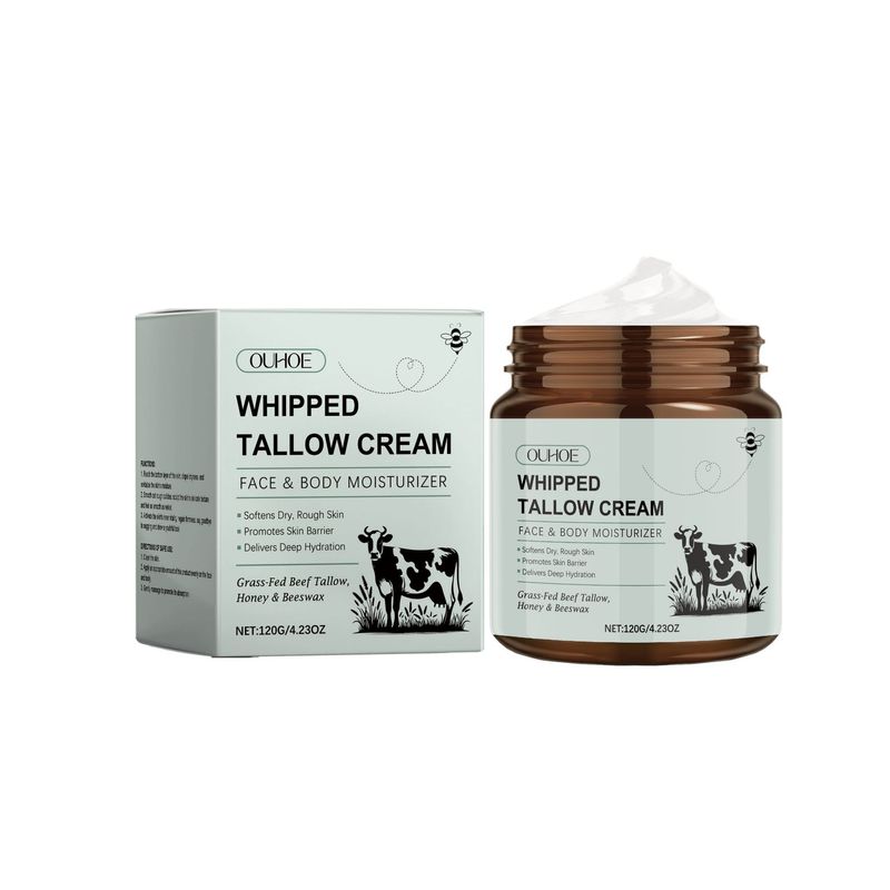 OUHOE Cow Fat Moisturizing Cream Nourishes, Moisturizes, Softens Body's Skin, Firming And Moisturizing The Skin_voghion.com