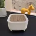 Mini Desktop Bin Small Trash Can Tube With Cover Bedroom Trash Can Garbage Can Clean Workspace Storage Box Home Desk_voghion.com