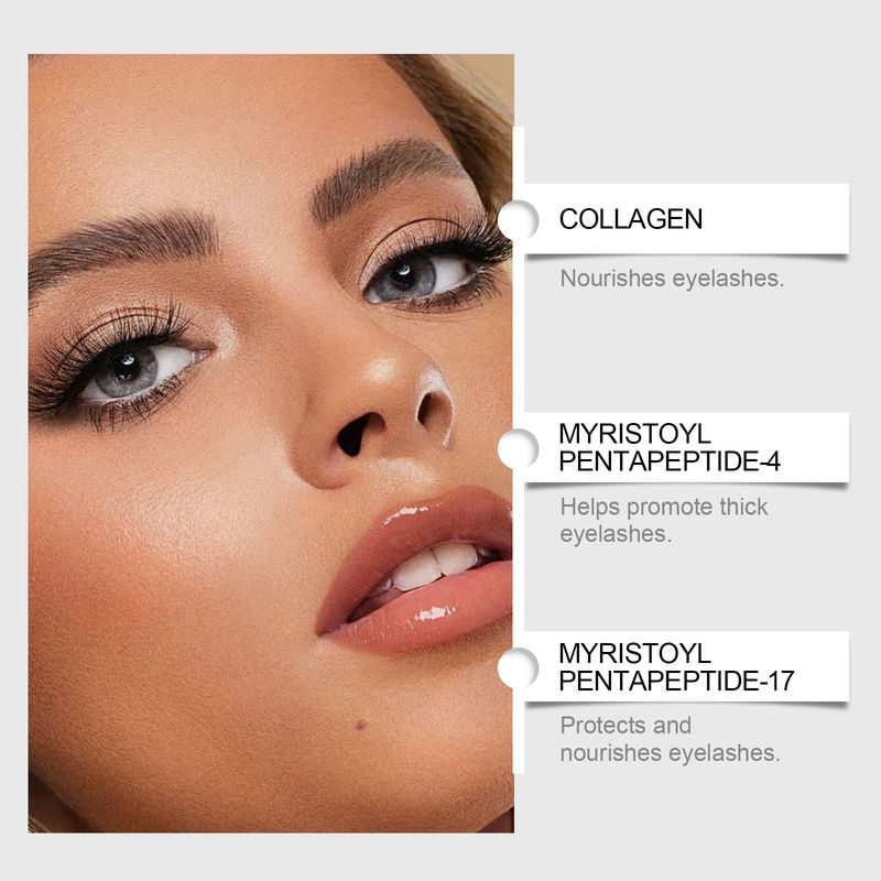 Mascara pour cils quotidien pratique, effet recourbant naturel, sans bavure, sans transfert._voghion.com