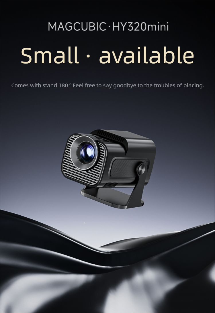 Projector Speciaal Thuis Overzee Mobiele Telefoon Draadloos Scherm Internationale Versie 1080P_voghion.com