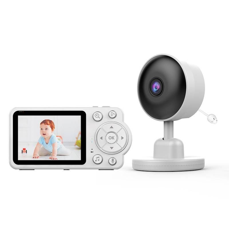 Baby Monitor With 2.8" Screen - Wireless, Cry Detection, Feeding Alerts, Indoor Camera​_voghion.com