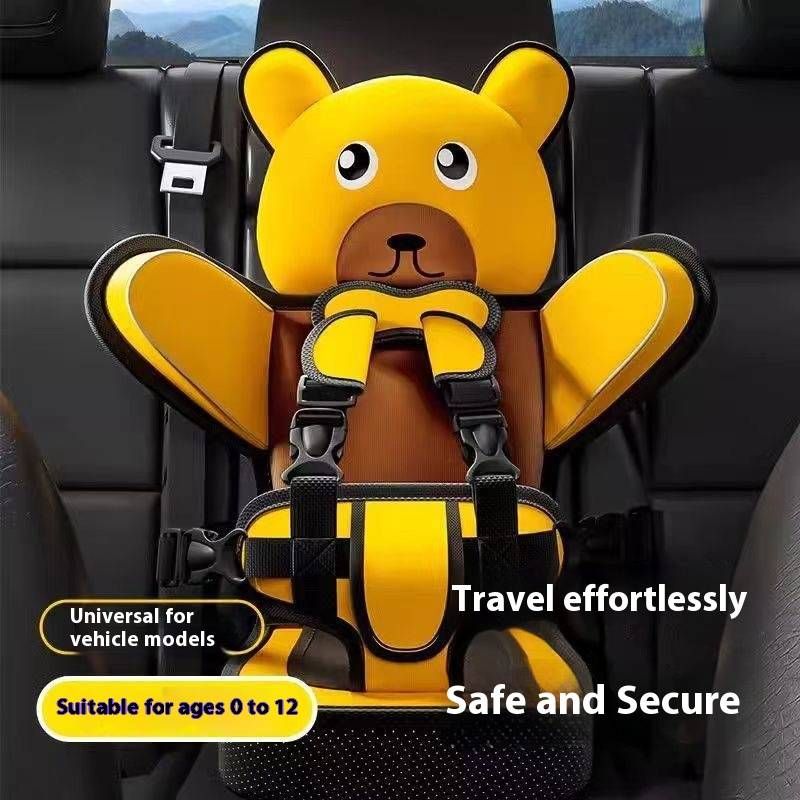 Child Car Safety Seats Portable New Simple 0 12 Years Old Non Child Seat Infant Universal Seat Cushion_voghion.com