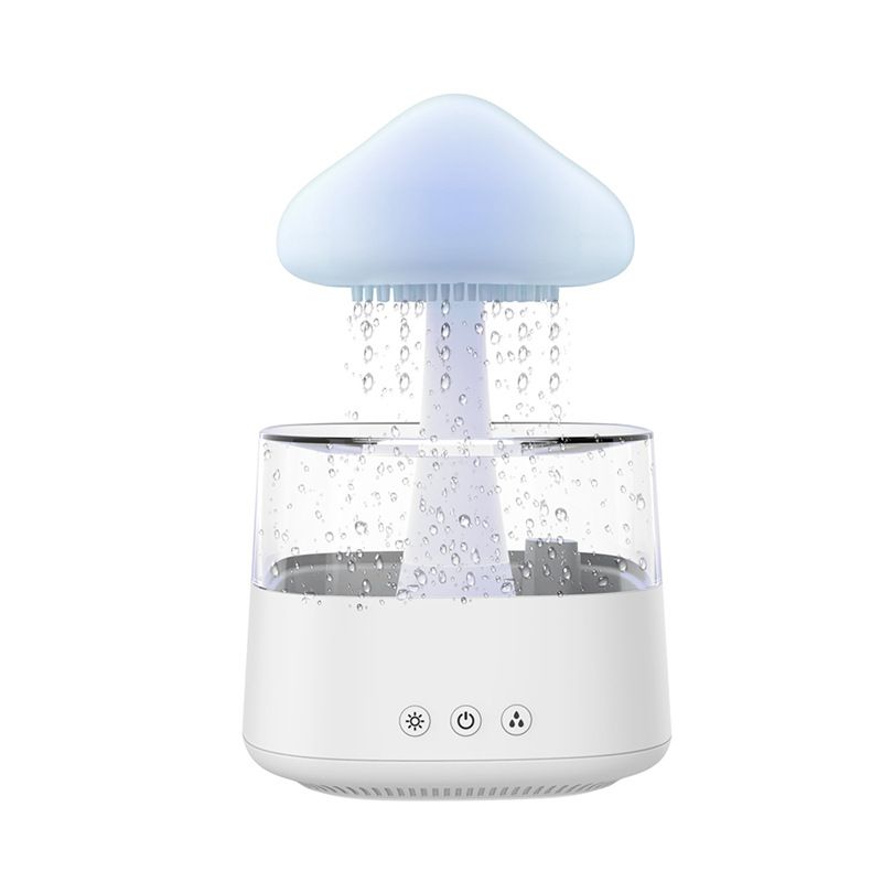 Bluetooth Speaker & White Noise Humidifier With Aromatherapy, Night Light, And USB Power – Ultrasonic Mist For Home Relaxation_voghion.com