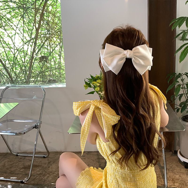 Agrafă de păr cu arc, agrafă de păr pentru femei, vară, spate, clip de primăvară, agrafă de păr, agrafă de coadă de cal, accesorii de păr, coafură_voghion.com
