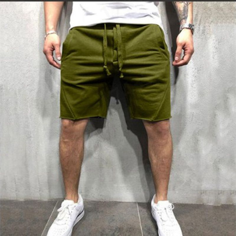 Premium Products Summer Fitness Fashionable Running Breathable Men's Shorts, Loose Fitting New Style_voghion.com