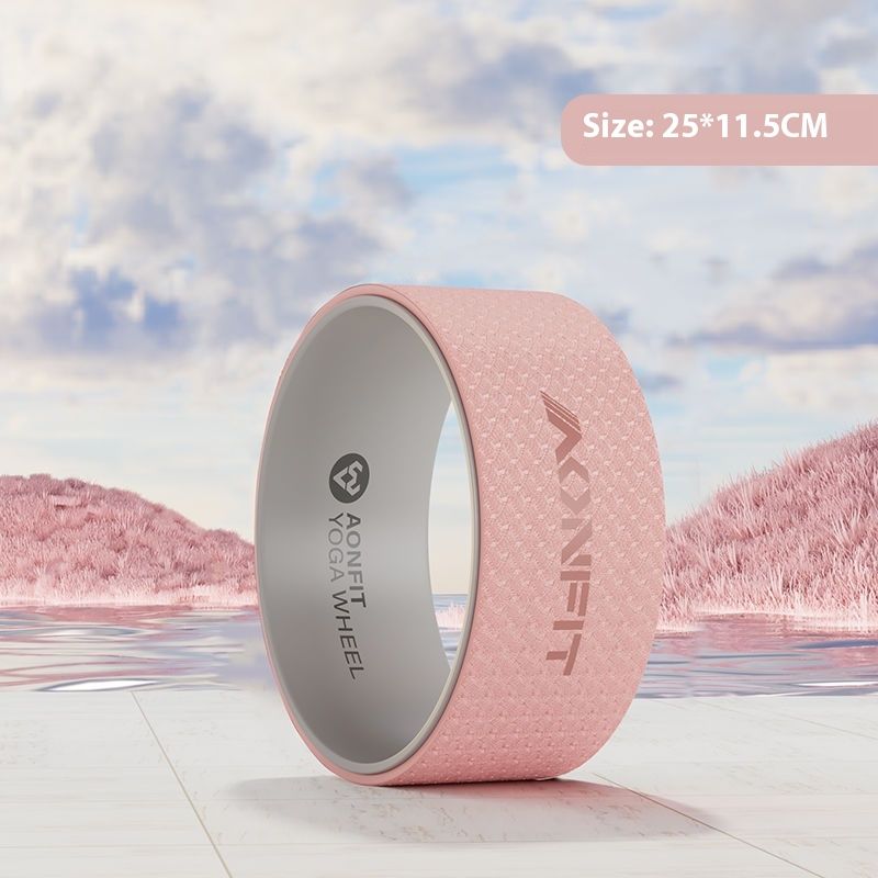 Stretching Beginner Professional Yoga Equipment Backbend Artifact Widened Enlarged Rolling Back Wheel Pilates Ring_voghion.com