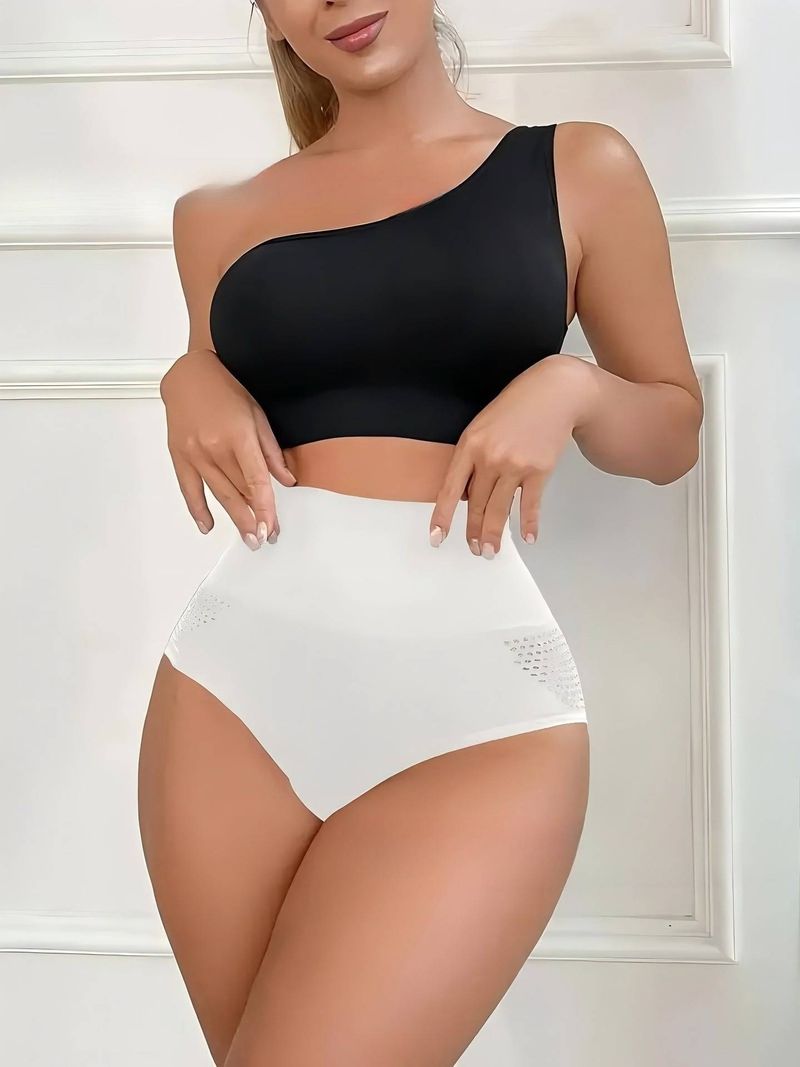 Unterwäsche & Nachtwäsche Hohe Taille Hohl Bauch Taille Hüfte Shaping Hosen Unterwäsche_voghion.com