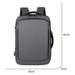 Backpack For Men 2023 Multifunctional Business Notebook Backpack USB Charging Waterproof Film Men's Backbag Casual Bag_voghion.com