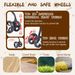 3 In 1 Dog Stroller, 4 Wheels Pet Stroller Dog Cat Stroller For Medium Small Dog Cats Up To 50lbs, Foldable Carrier Jogger Travel Puppy Stroller With Cup Holder & Breathable Mesh_voghion.com