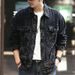 High End Heavy-duty Jacquard Denim For Men, Spring Autumn New Styles, Loose Plus Size, Trendy And Cool Tough Guy Hunting_voghion.com