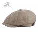 Fashionable Octagonal Hat For Men And Women In Spring And Summer Thin Breathable Duckbill Cap Retro British Casual Beret_voghion.com