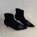 Bottes Cameido pour femmes, style Martin, talon fin, bout pointu, élastiques, élégantes, style français, automne-hiver_voghion.com
