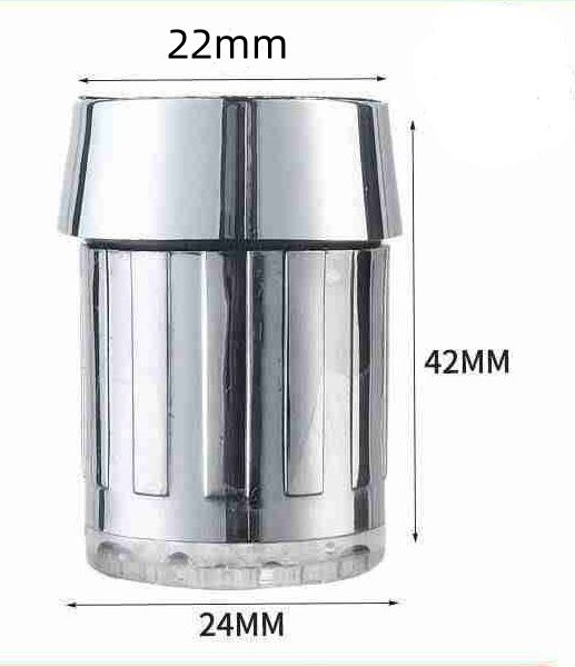 LED Smart Temperature-Controlled Faucet With Three-Color Light, Hot/Cold Indicator Lights, Bubble Maker, Color-Changing Water Flow_voghion.com