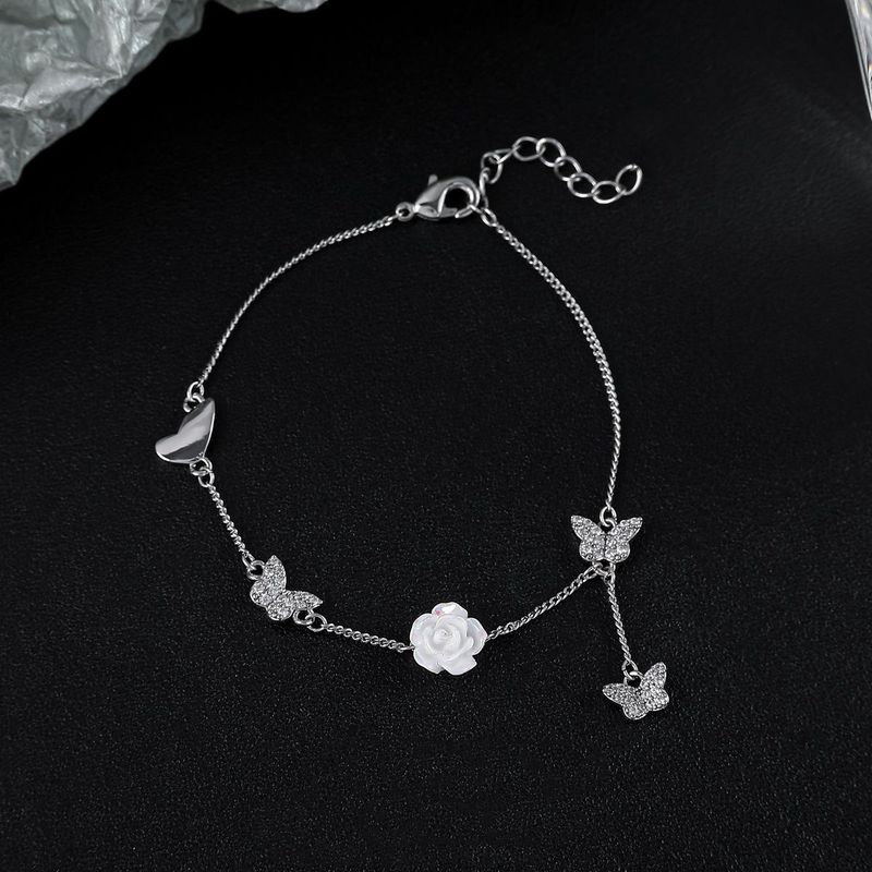 Bracciale Camellia Butterfly per donna 2023, nuovo design di alta gamma, lussuoso e leggero, di alta qualità estetica_voghion.com
