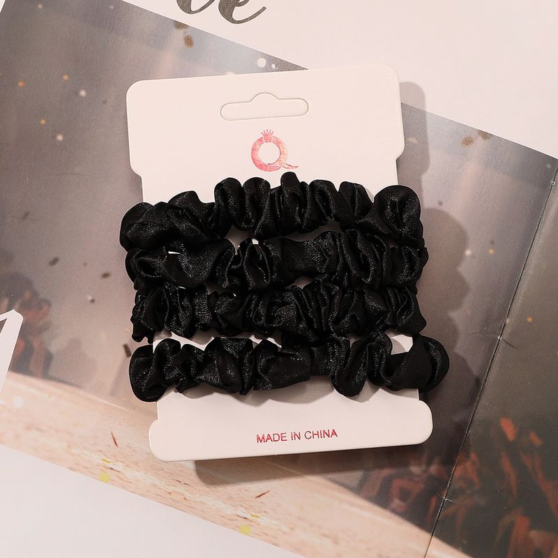 3/4/5/6Pc Nuovo Set Scrunchie in seta Leopard Dayy Fascia elastica Fahion Fascia per coda di cavallo Copricapo per capelli_voghion.com