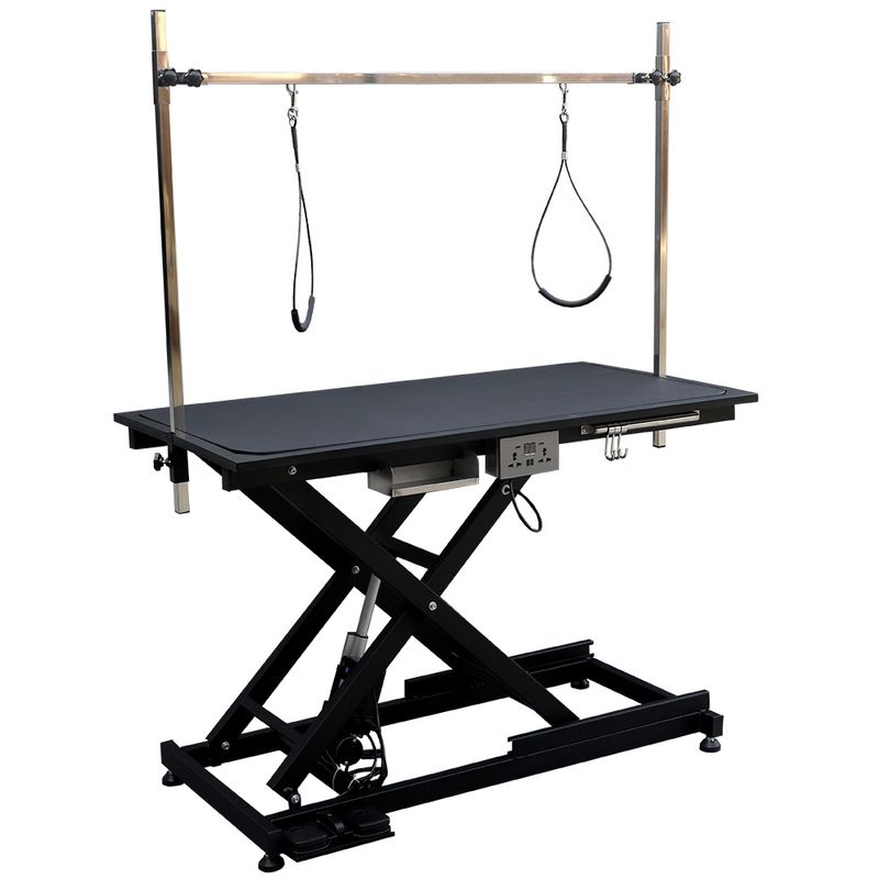 electric pet grooming table;  110V/220V professional groomer recommend super Deluxe electric pet grooming table;  110V/220V professional groomer recom_voghion.com