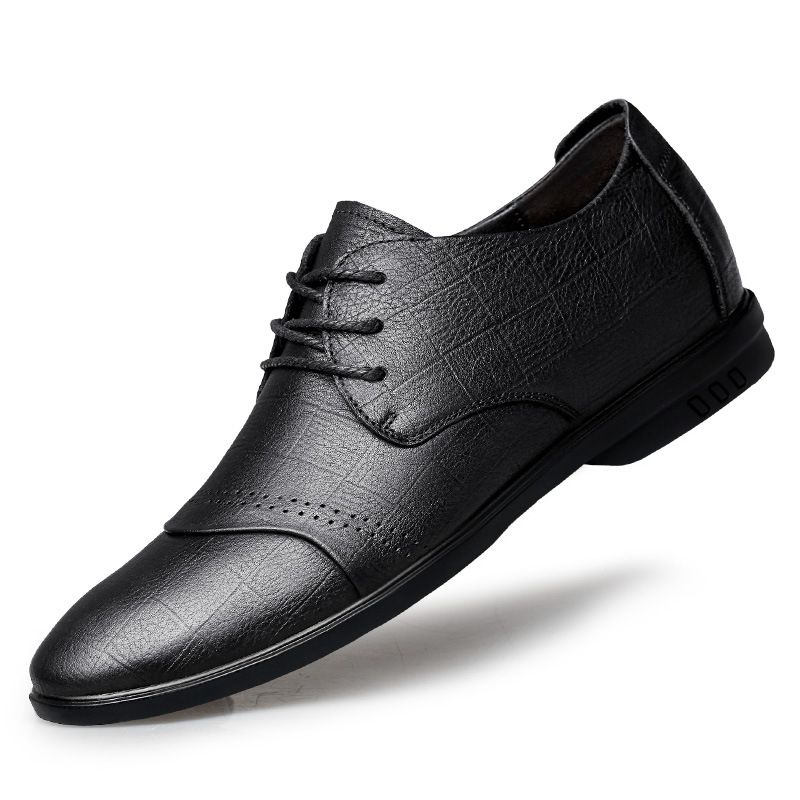 Chaussures décontractées à semelle souple et bride rehaussante pour robes grandes tailles_voghion.com