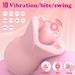 Female honey seduction instant orgasm vibrator 10 frequency rotation bite cunnilingus masturbator instant orgasm sex toys _voghion.com