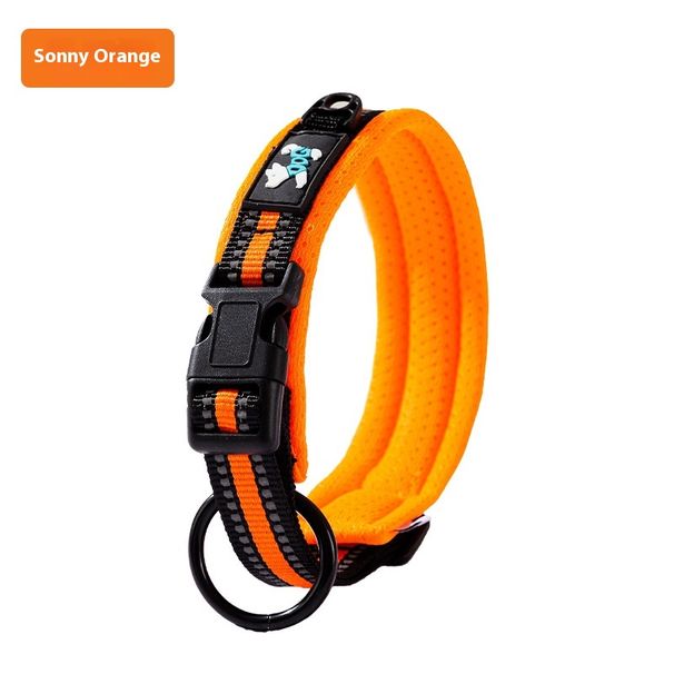 Sandwich Bequemes Halsband für große und mittelgroße Hunde, Golden Retriever, für den Außenbereich, verstellbar, langlebig, Heimtierbedarf_voghion.com